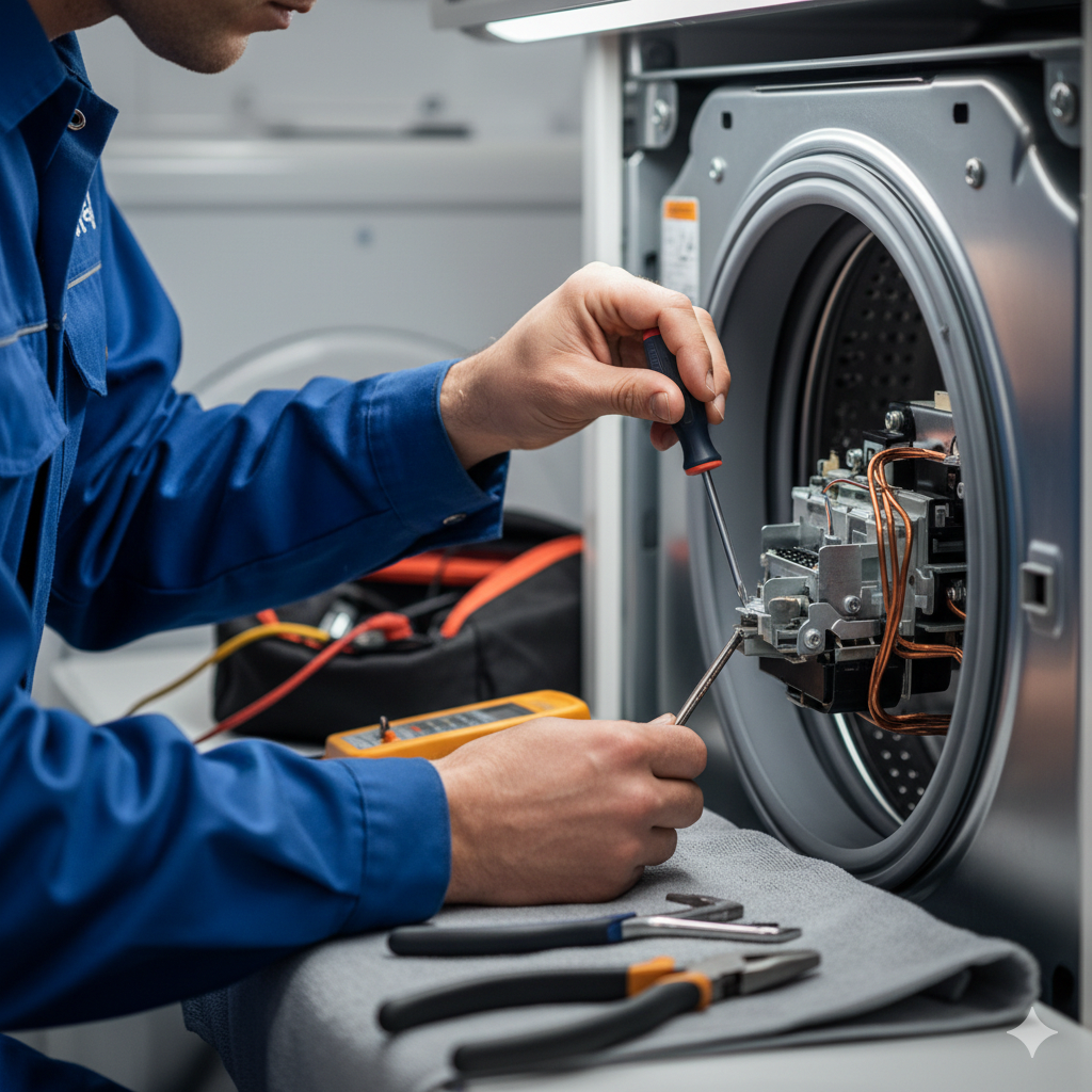 Tecnico Everest Service al lavoro